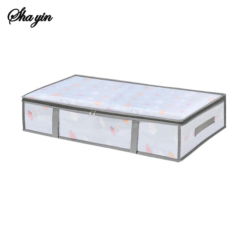 

Transparent Storage Box, Clothes, Cotton Quilts, Large Capacity Handheld, Foldable, Moisture-Proof Storage Bag For Home Use
