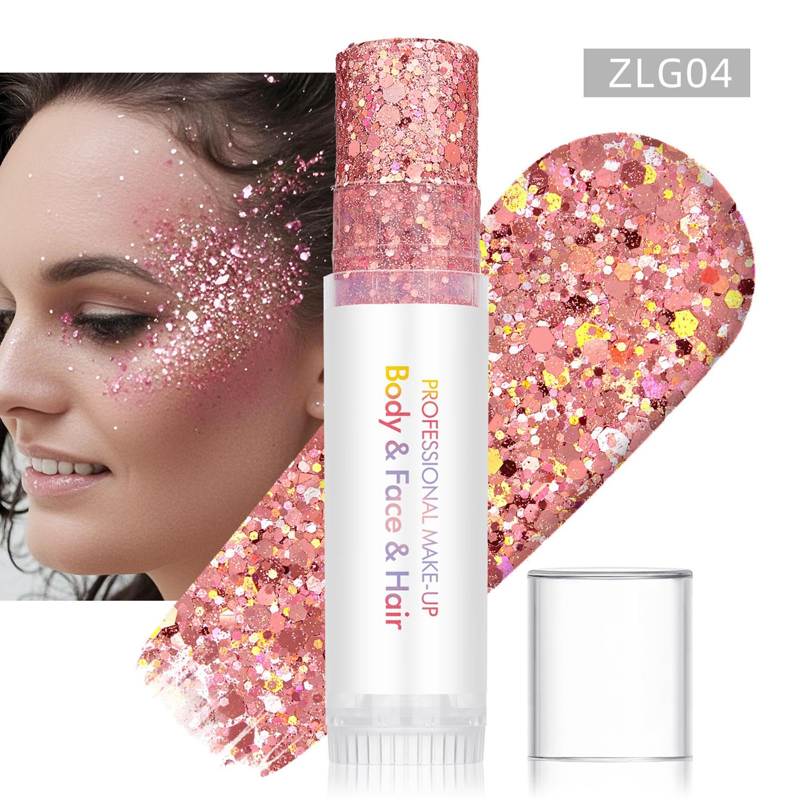 

Body Glitter Stick, Facial Painting, Sequin Gel, Mermaid Makeup, Music Festival Carnival, Hair, Eyeshadow, Makeup. One Size