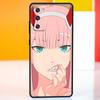 Phone Cover For Samsung S21 Plus S9 S10 S20 FE 2022 S7 S10e S22 Ultra 5G S8 Shockproof Zero Two Darling In the FranXX Anime