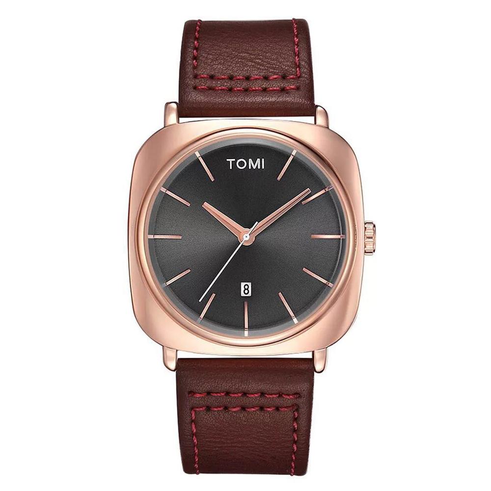 Men s Fashion Business Design Watch Square Small Disc Watch High Quality Minimalist Design Elegant Men s Watch Quartz Watch