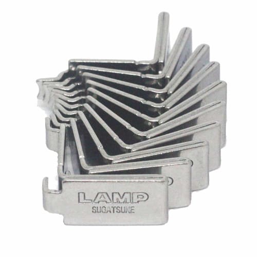 

Sugatsune Industrial Lamp Brand Aluminum Shelf Brackets, 10-Piece Set, AP-FB20