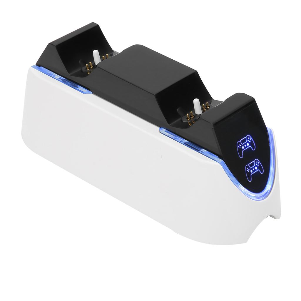 Nabíjecí stanice pro PS5 Controller Docking Station s rychlonabíjecím AC adaptérem