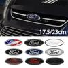 Car Sticker For Ford 17.5/23CM Car Head Cover Emblem Rear Cover Sticker Decoration for Ford Mondeo Fusion Focus Fiesta Kuga Edge