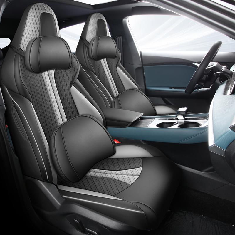 MG7 Full Wrap Leather Seat Cushion Cover - Universal for All Seasons
