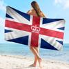 UK England Flagge Große Mikrofaser Strandtücher Schnelltrocknendes Handtuch Sandstrandtücher Poolhandtuch für Reisen Schwimmbad Yoga