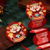 Folding Horse Year Red Envelope 3D Rotating Lucky Money Bag Gift Bag Hongbao  Gift Giving