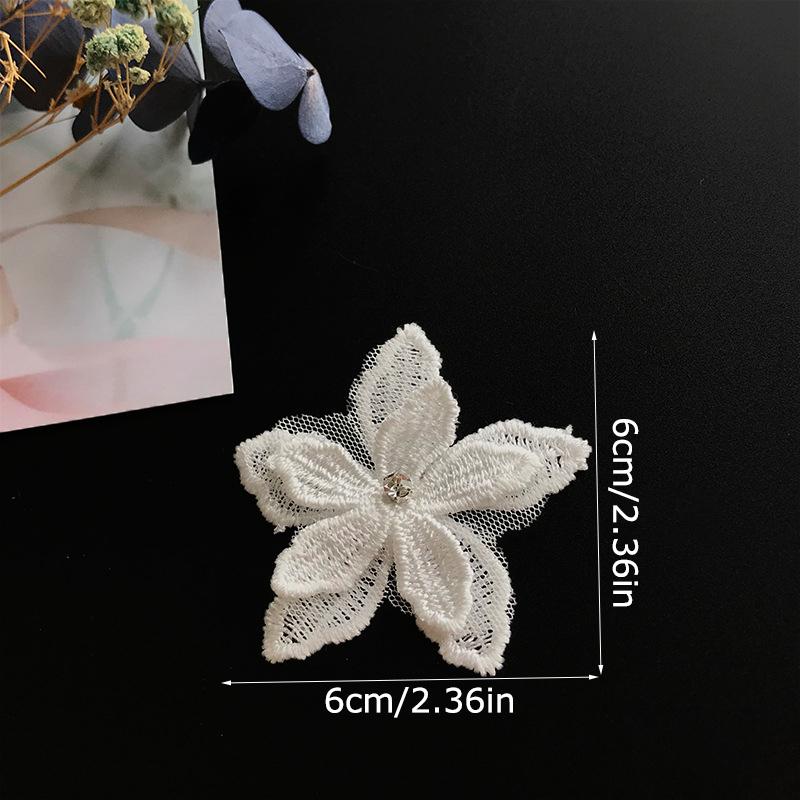 10PCS/Pack Lace Stage Costumes Daily Practicality DIY Creative Durable Repairing Embroidery Patches Clothing Renovation