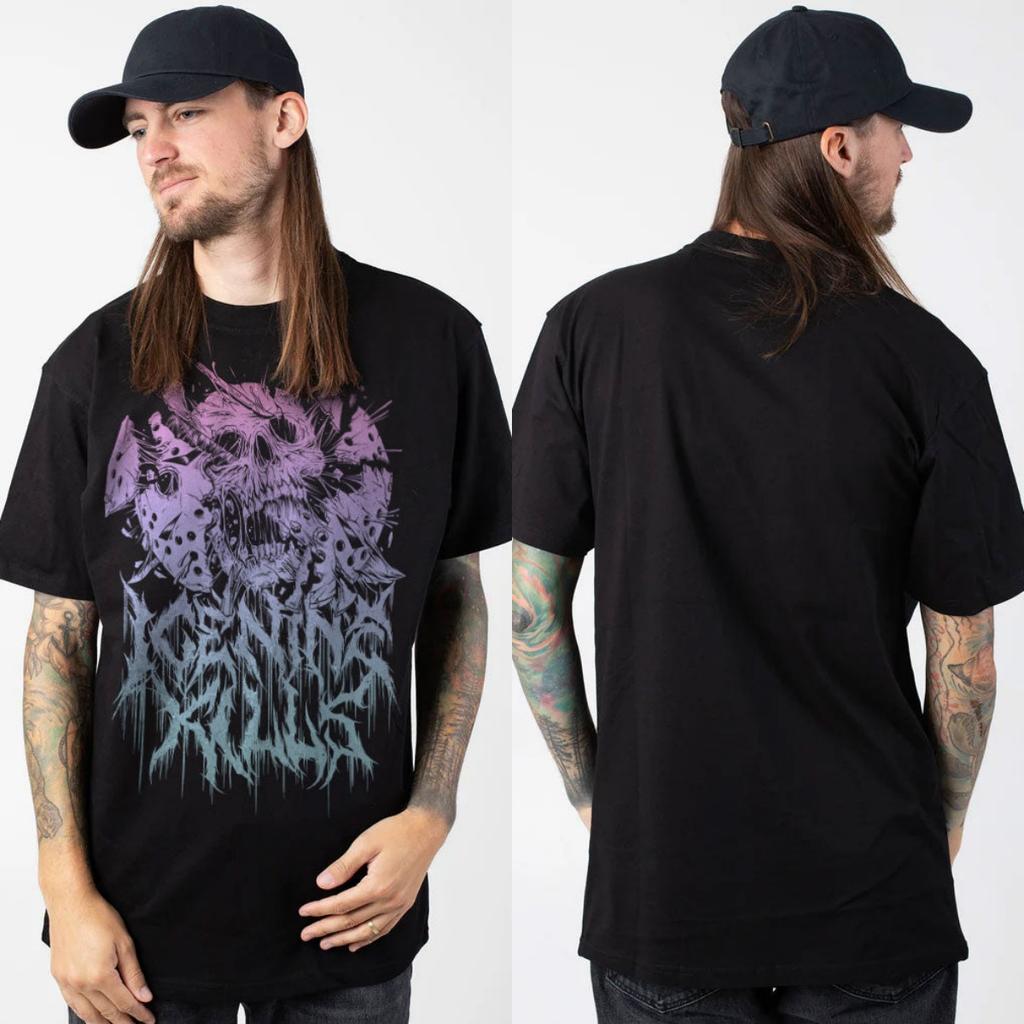 2026 Summer Ice Nine Kills Graphic Cotton Tshirt Unisex Summer Short Sleeve Fashion Brand Tee Luxury Casual Vintage Tees