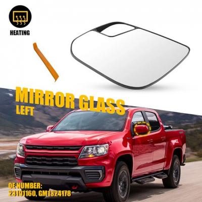 Left Door Mirror Glass Power Heated Fit 2017- Chevy ZR2 Colorado GM1324178