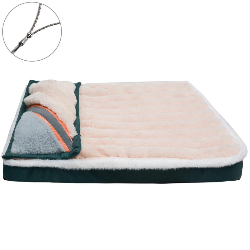 

Лежак для собак, моющийся коврик для собак, коврик для сна для собак, будка для кошек, товары для животных, очень мягкий, удобный, прочный, съемный матрас S 40x30x5cm розовый