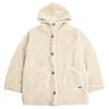 Bluetail Beige Shearling Coat Azh4ct01bg