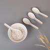 Thickened Disposable Rice Husk Spoons