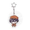 Bungo Stray Dogs Acrylic Keychain Dazai Osamu Edogawa Rampo Nakajima Atsushi Kawaii Exquisite Bag Decoration Keyring Pendant