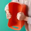 5pcs Plastic Storage Basket Desktop Organizer Bin with Handles for Cosmetics Toiletries Kitchen Snacks Sundries