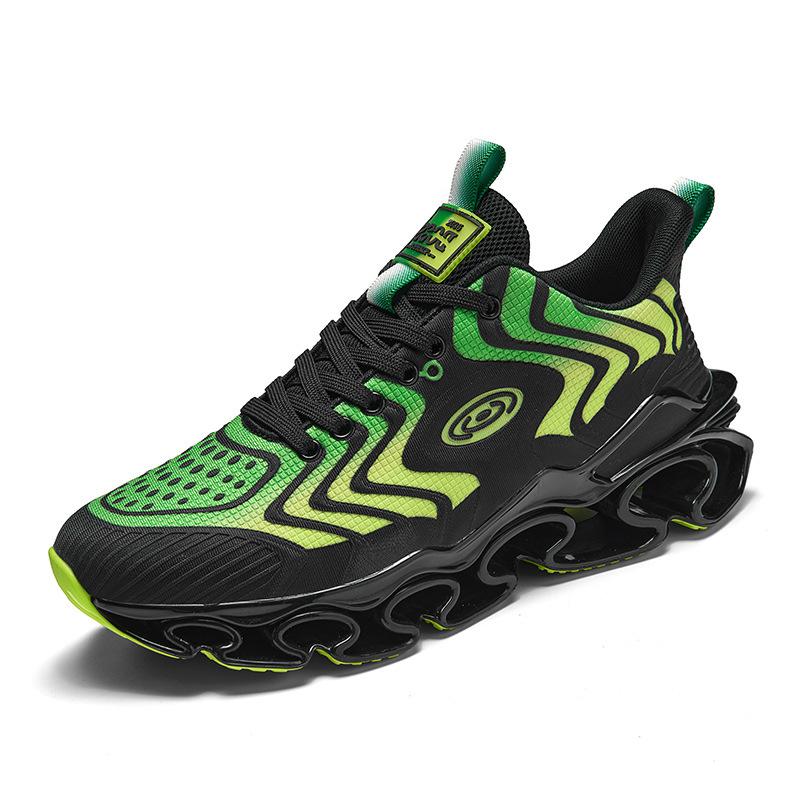 Trendige vielseitige Herren-Laufschuhe in Übergröße, leicht, rutschfest, verschleißfest, Sportschuhe, Outdoor-Mode, Blade-Tide-Schuhe