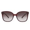 Ferragamo Burgundy Gradient Square Ladies Sunglasses Sf1072s 630 56
