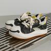 Smile Series Canvas Shoes New Retro Platform Heightening Bell Big Head Shoes Couple Board Shoes