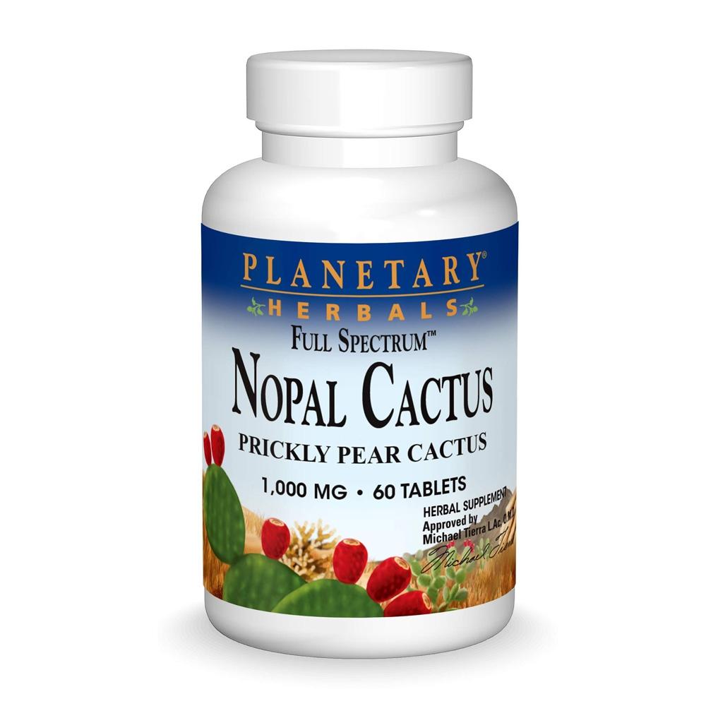 

Full Spectrum Nopal Cactus 1000 mg, 60 Tablets