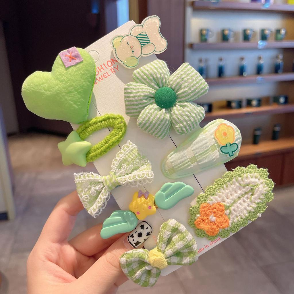 New Autumn and Winter Plush Cute Sweet Hair Clip Women's Bangs Side Clip Headdress Cartoon Animal Hairpin Hair Accessories