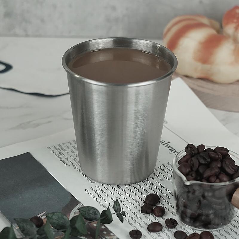 Thickened 304 Stainless Steel Beverage Tumbler - 500ml, 2-Pack