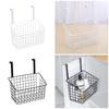 1 Peça Cesta de Armazenamento de Ferro com Grade Preto Branco Rack de Armário de Banheiro Garrafa de Tempero