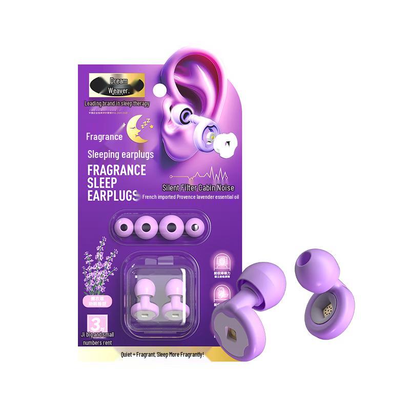 DreamTuner Lavender Aromatherapy Noise Cancelling Sleep Earplugs