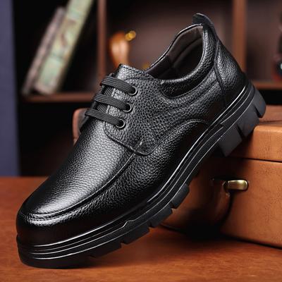 Bankett Schuhe im britischen Stil Formelle Schuhe Herren Lederschuhe Freizeitschuhe Dicke Sohle Abriebfest Interview Vielseitige Herren Business Schuhe