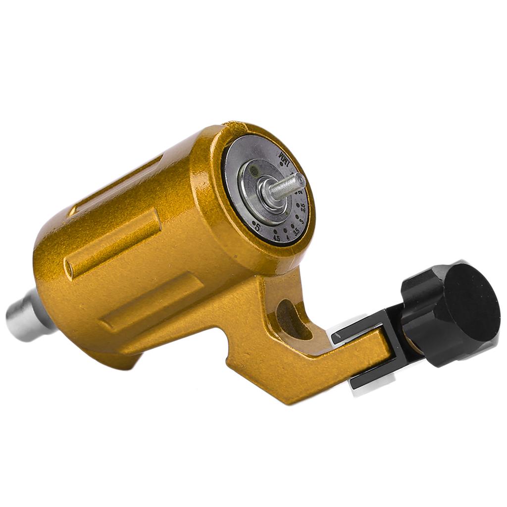 Einstellbare Starke Motor Tattoomaschine Legierung Liner Shader Tattoomaschine RCA SchnittstelleGold