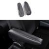 CarHome 2pcs Car Seat Armrest Cover Trim For Toyota FJ Cruiser 2007-2012 Carbon Fiber Leather Cushion Cover Armrest Protector NE