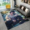 Anime N-Naruto Cartoon Itachi Carpet Rug for Playroom Bedroom Living Room Sofa Home Decor,kid Area Rug Non-slip Floor Mat Gift