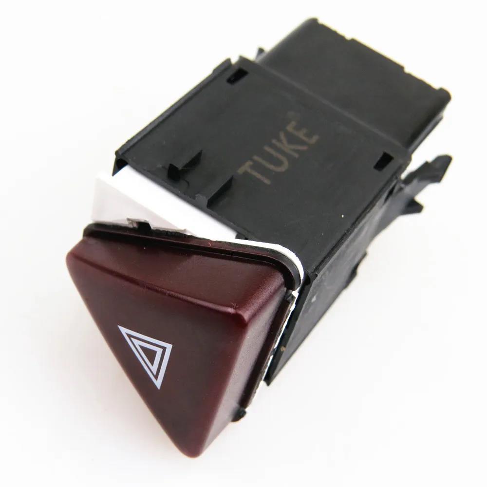 Red Hazard Alarm Emergency Double Flash Light Switch Button For VW Rabbit Golf 5 GTI Jetta MK5 18G 953 509 1K0 953 509 A