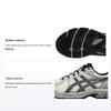 Gel-Exalt 2 Cómodas Suaves Duraderas Zapatillas Casuales de Running de Corte Bajo para Hombre Zapatilla Deportiva Blanco Roto Gris 1011B918-103
