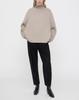 Women's European-Style High Neck Loose Wool Sweater for Autumn/Winter