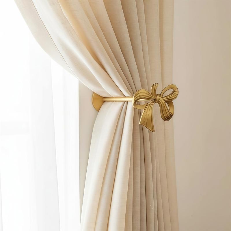 Curtain Tiebacks & Holdbacks Wall Mounted Drapery Hook Holder Curtain Tie Backs Drapery Pull Backs Tie Backs Home Decors