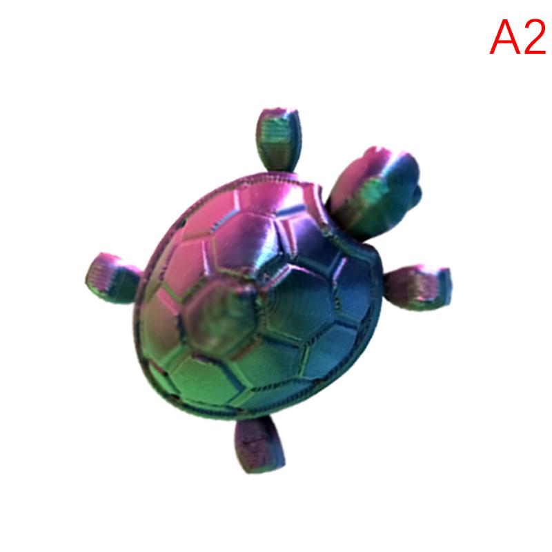 

3D Printed Turtle Model Toys Multi-Joint Ornament Realistic Animal Figures Desktop Decoration Crafts Miniatures
