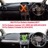 TAIJS For Subaru Impreza / XV / WRX 4th GEN 2012 - 2016 Forester SJ 2014 - 2018 Dash Mat Dashboard Cover Right Sun Shade Carpet