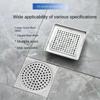 Square Drainage Net Cover Stainless Steel Sink Strainer Floor Drains  Bathroom