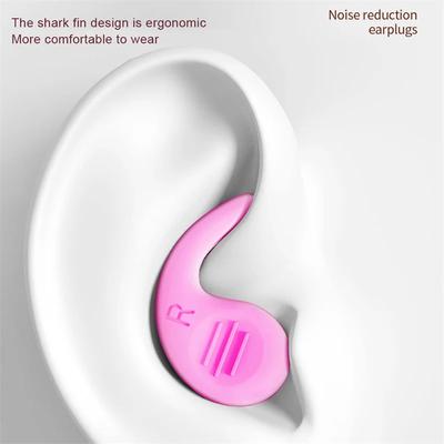 Sleeping Ear Plugs Sound Insulation Ear Protection Earplugs Anti-Noise Plugs For Travel-friendly Silicone Noise Reduction Ultra-Soft Silicone