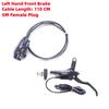 Freno E-bike Xod Spina Femmina SM Interruzione Alimentazione Tubo Freni Olio Lunghezza 1100mm Anteriore /2100mm Posteriore Per Bicicletta Elettrica