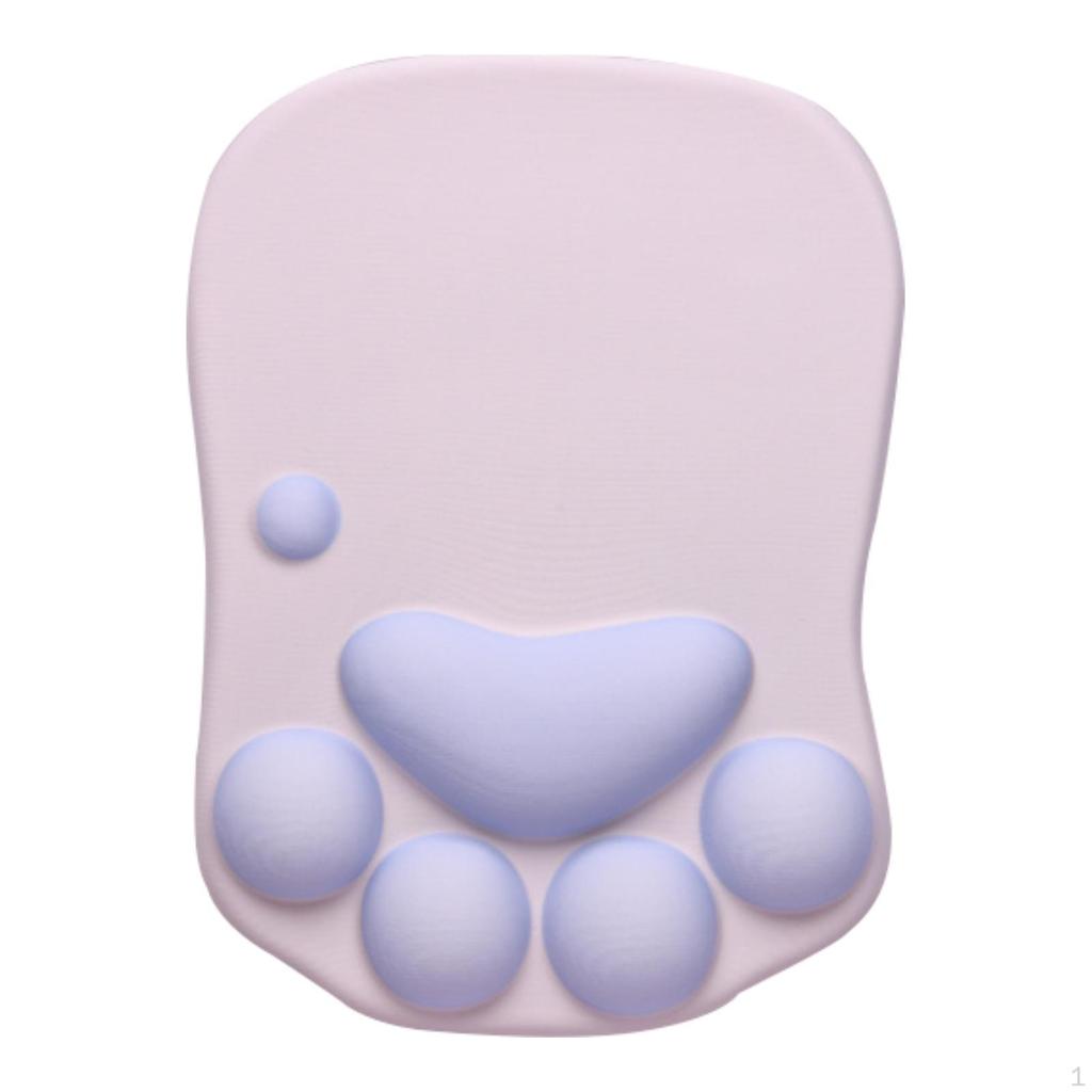 Gatito Paw Mouse Pad, Mat with Doll Support, Soft Desktop Decoration Beautiful Ergonomic