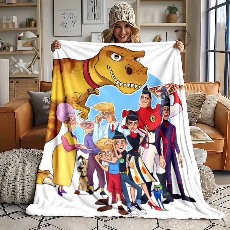 Meet the Robinsons Ultra Soft Flannel Throw Blanket Warm Cozy Blanket for Bed Couch or outdoor best gift