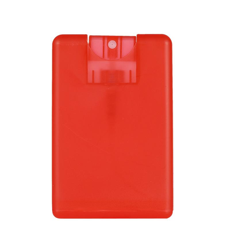 20ml Card Spray Bottle for Perfume, Disinfectant, or Water - Travel Refillable Press Type