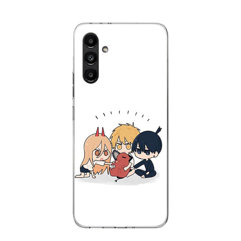 C-Chainsaw Mans Cute Phone Case For Samsung Galaxy A17 A16 A14 A15 A13 A57 A56 A54 A55 A53 A37 A36 A34 A35 A33 A26 A24 A25 A23 G