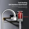 Electric Water Heater Tap Instant Hot Water Faucet Heater Cold Heating Faucet Tankless Instantaneous Water Heater