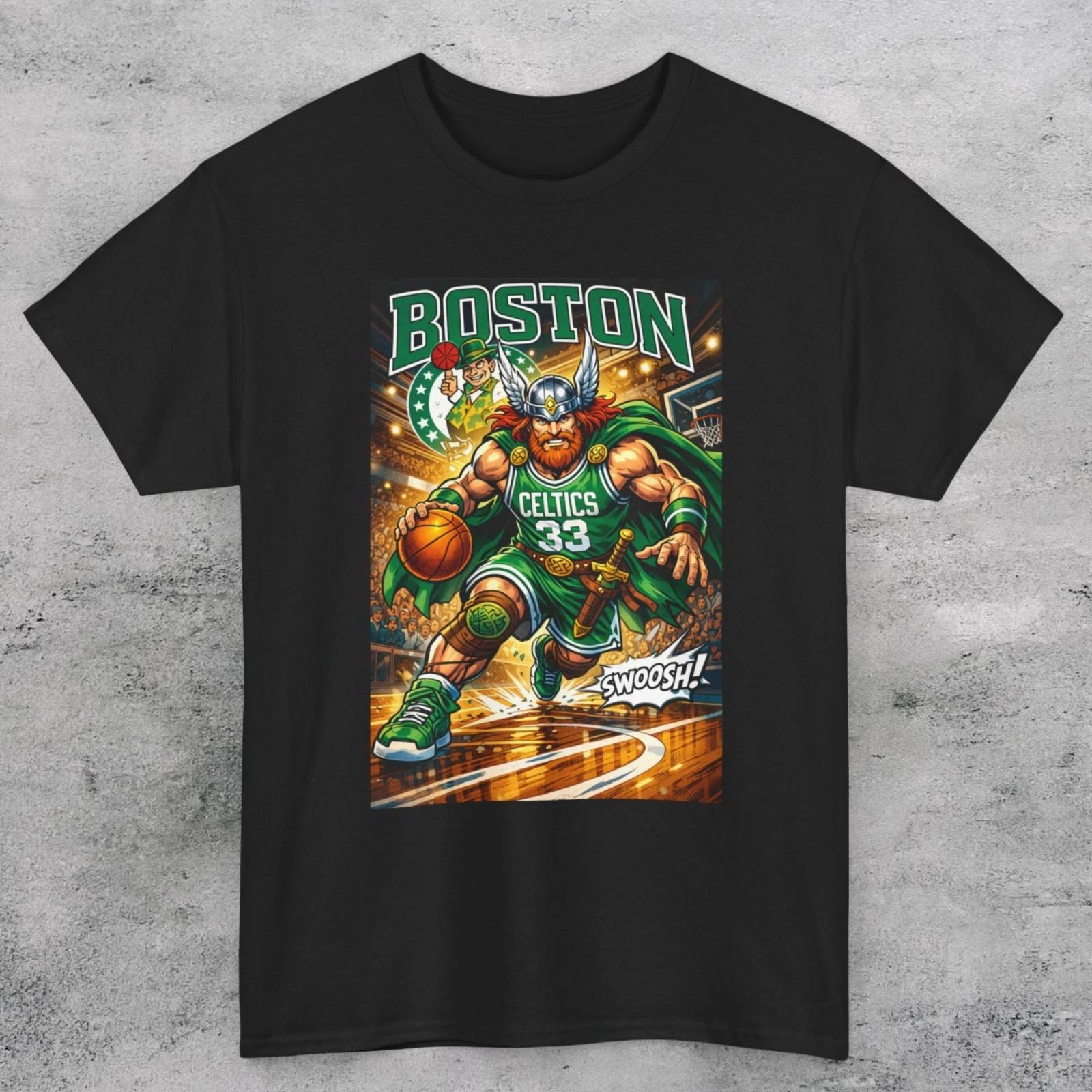 BOSTON CELTICS Art Style Unisex T SHIRT XXXL