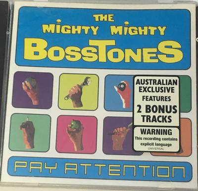 CD MIGHTY MIGHTY BOSSTONES - Pay Attention 5425652 Island Records 2000 Australia Rock Used