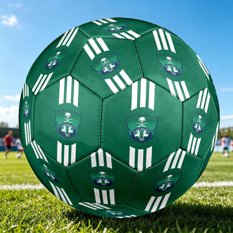 1pc FIFA World Cup Theme Pattern Football, Standard Size 5 Soccer Ball Stylish Sport Football for Competition Play and Training