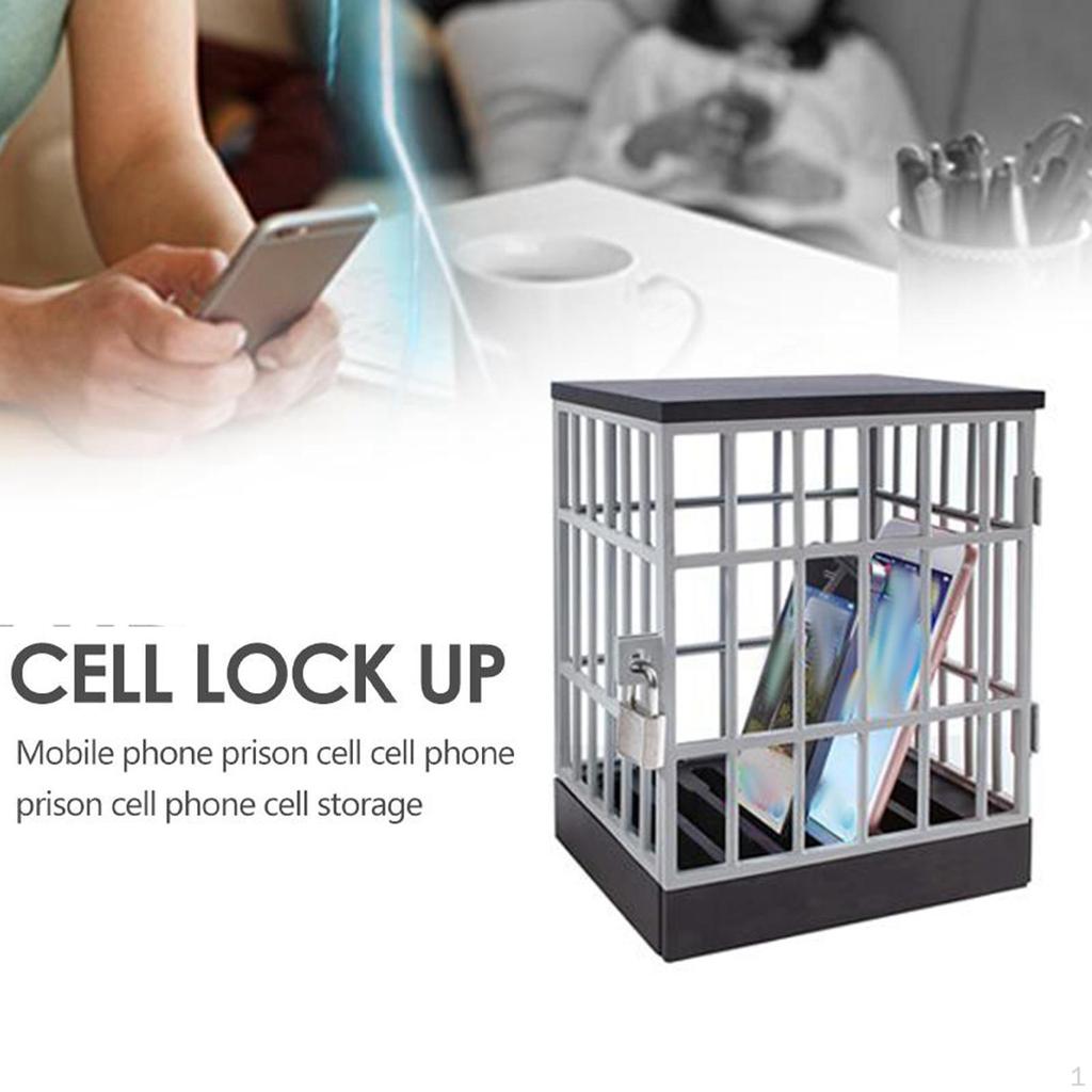Cell Phone Lock Box Jail Prison Novelty Gift for Adult Phones