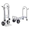 Aluminum Hand Truck, 2 in 1, 800 lbs Load Capacity, Heavy Duty Industrial Convertible Folding Hand Truck and Dolly, Utility Cart Converts from Hand