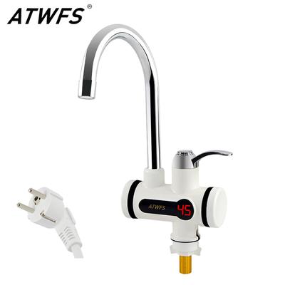 ATWFS Instant Electric Hot Water Faucet Cold and Hot Water Tap for Kitchen 220V 3000W